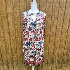 5th And Love Sleeveless Floral Dress Womens Size M NWT